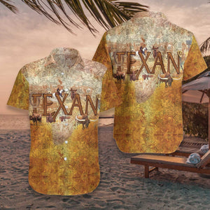 Patriotic Texas Hawaiian Shirt Beautiful Wild Life,Hawaiian Shirt Gift, Christmas Gift