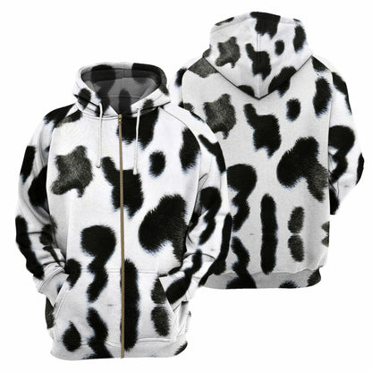 Dairy Cow - 3D All Over Printed Shirt Tshirt Hoodie Apparel
