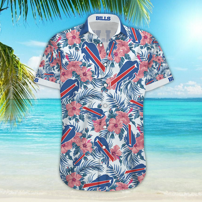 Buffalo Bills Nfl Hawaiian Shirt,Hawaiian Shirt Gift, Christmas Gift