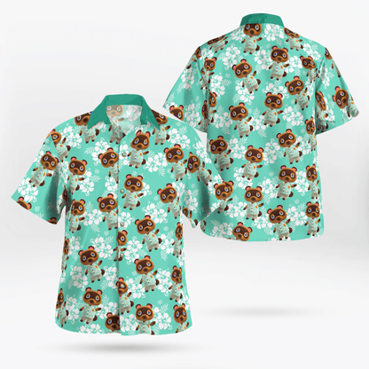 Tom Nook Hawaiian shirt, Hawaiian Shirt Gift, Christmas Gift