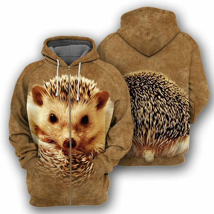 Hedgehog - 3D All Over Printed Shirt Tshirt Hoodie Apparel