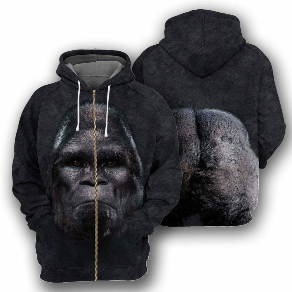 Bigfoot - 3D All Over Printed Shirt Tshirt Hoodie Apparel