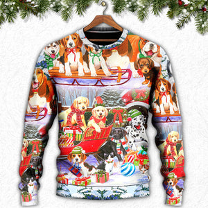 Dog Snowman Christmas Tree Merry Xmas Ugly Christmas Sweater, Christmas Gift, Gift Christmas 2024