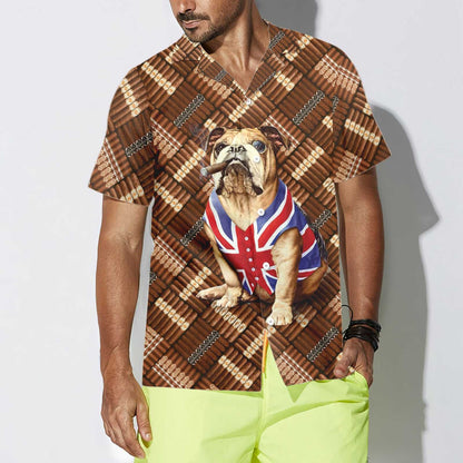 Todóga Iontach Agus Dearann ​​Bulldog Léine Haváís, Bronntanas Léine Haváíais, Bronntanas Nollag