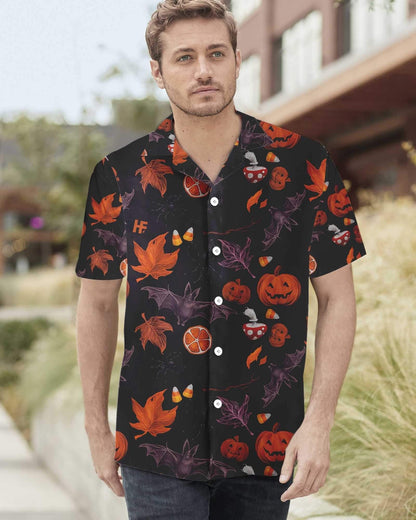 Halloween Spooky Art Hawaiian Shirt, Hawaiian For Gift