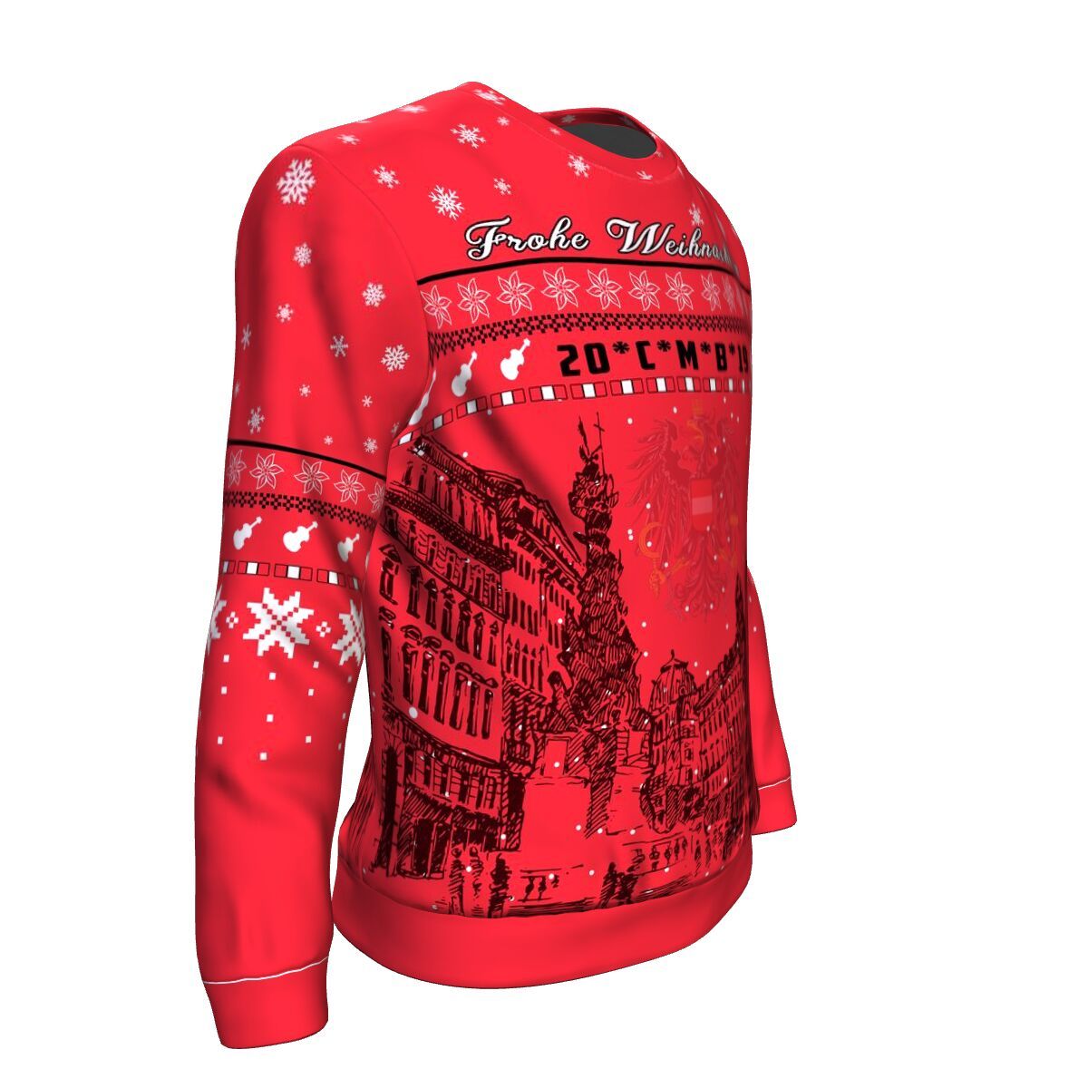 Geansaí Nollag na hOstaire - An Ostair Vín, Geansaí Gránna Nollag, Bronntanas Nollag, Bronntanas Nollag 2024