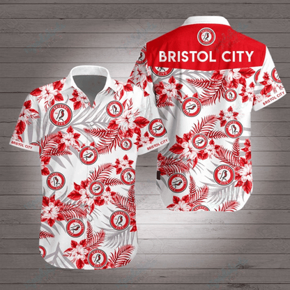 Bristol City hawaiian shirt ,Hawaiian Shirt Gift, Christmas Gift