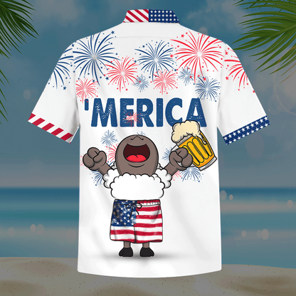 Dearaidh Greannmhar Caoirigh Agus Beoir Léine Haváí, Bronntanas Léine Haváíais, Bronntanas Nollag