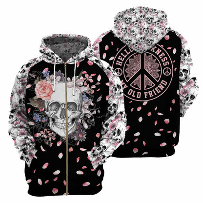 Hello Darkness - 3D All Over Printed Shirt Tshirt Hoodie Apparel