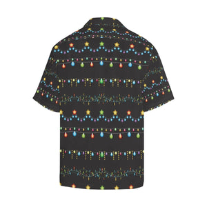 Christmas Spirit Amazing Colorful Lights Design Hawaiian Shirt, Hawaiian Shirt Gift, Christmas Gift.