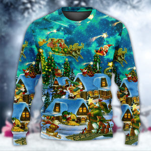 Christmas The Magical Night Ugly Christmas Sweater, Christmas Gift, Gift Christmas 2024