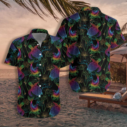 Patrún Koi Lotus Agus Turtar Léine Haváís, Bronntanas Léine Haváís, Bronntanas Nollag