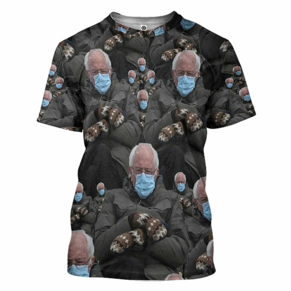 3D Cathaoirleach Bernie Sanders Custom Tshirt Hoodie Apparel