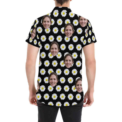 Bláthanna Nóinín ar Ghrianghraf Dubh Léine Haváís Saincheaptha, Bronntanas Léine Haváí, Bronntanas Nollag