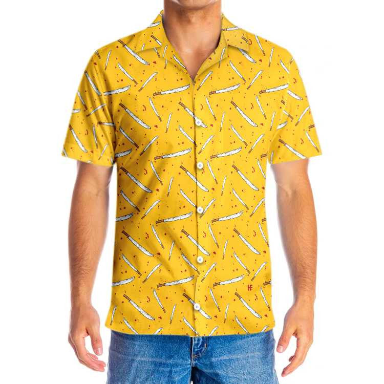 Bloody Halloween Night Hawaiian Shirt, Hawaiian For Gift