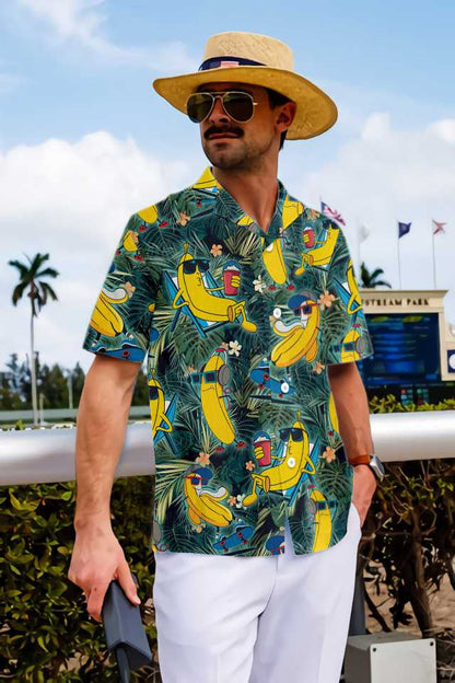 Dearadh Greannmhar Chill Trópaiceach Banana Léine Haváís, Bronntanas Léine Haváise, Bronntanas Nollag