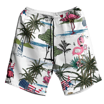 Go To The Beach Flamingo Style Design Hawaiian Shirt, Hawaiian Shirt Gift, Christmas Gift