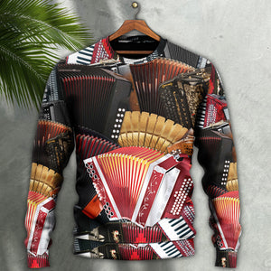 Accordion A Gentleman Is Someone Who Can Play The Accordion Ugly Christmas Sweater, Christmas Ugly Sweater, Christmas Gift, Gift Christmas 2024