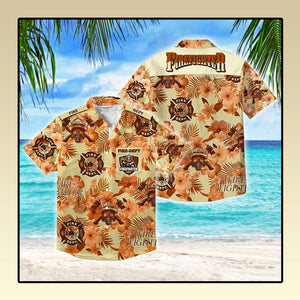 Firefighter fathers day Hawaiian Shirt_ Hawaiian Shirt Gift, Christmas Gift