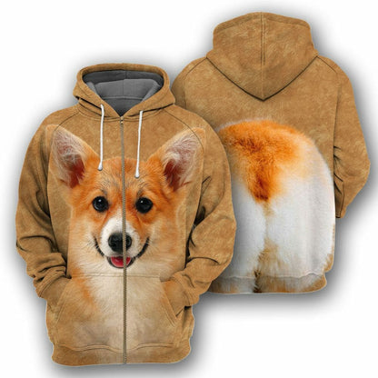 Corgi - Éadaí Cochaillín Tléine Clóbhuailte Léine 3D