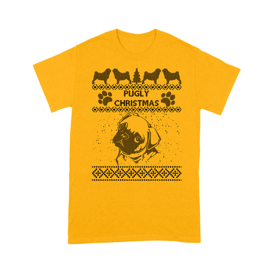 Nollag pugli. - T-léine Caighdeánach Bronntanas Léine Tí Don Nollaig