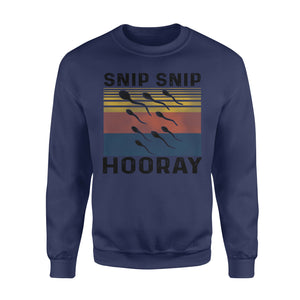 Snip snip hooray - funny sweatshirt gifts christmas ugly sweater for men and women