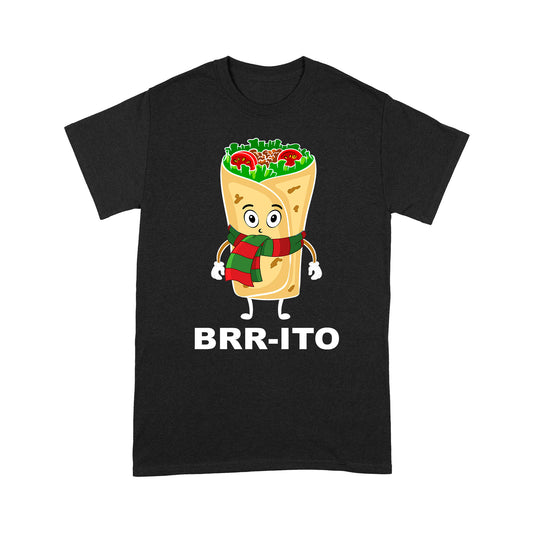 Brr-ito Greannmhar Fuar Nollag Burrito Bronntanas Tee Léine Bronntanas Nollag
