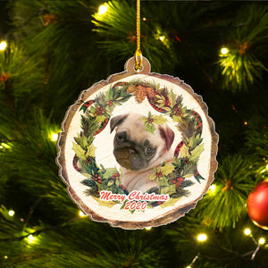 Merry Pugmas Ornaments Set, Merry Woofmas Ornaments, Funny Christmas Ornaments Family Gift Idea For Pug Lover