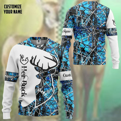 3D Her Buck Valentine Saincheaptha Ainm Tshirt Hoodie Apparel