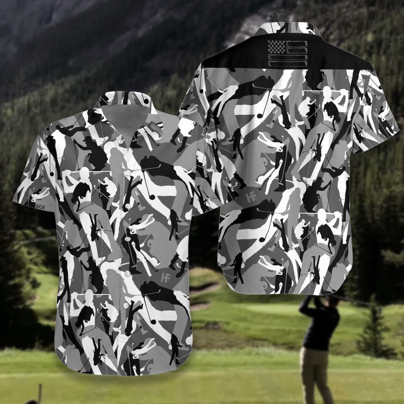 Patrún Duaithníocht Gailf Dearadh Dubh Agus Bán Léine Haváís, Bronntanas Léine Haváíais, Bronntanas Nollag