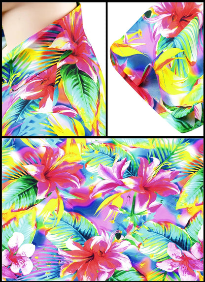 Hibiscus Time Of Spring Design Hawaiian Shirt, Hawaiian For Gift