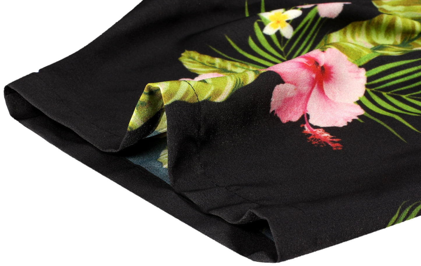 Bouquet Of Hibiscus And Palm Leaves Tropical Hawaiian Shirt, Hawaiian Shirt Gift, Christmas Gift