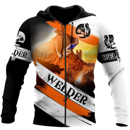 Premium Welder Unisex Theme Pretty Ornamental Hawaiian Shirt,Hawaiian Shirt Gift, Christmas Gift