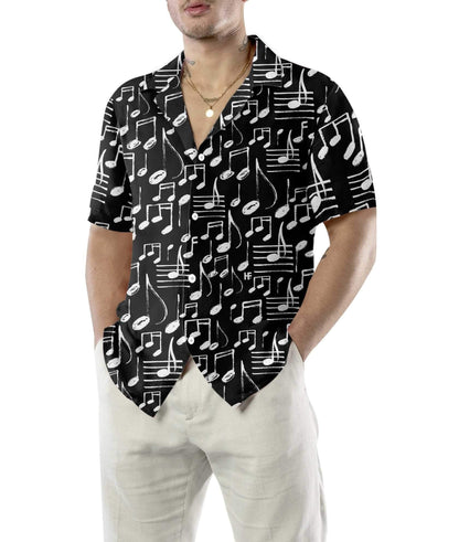 Music Note Music Paradise Design Hawaiian Shirt,Hawaiian Shirt Gift, Christmas Gift