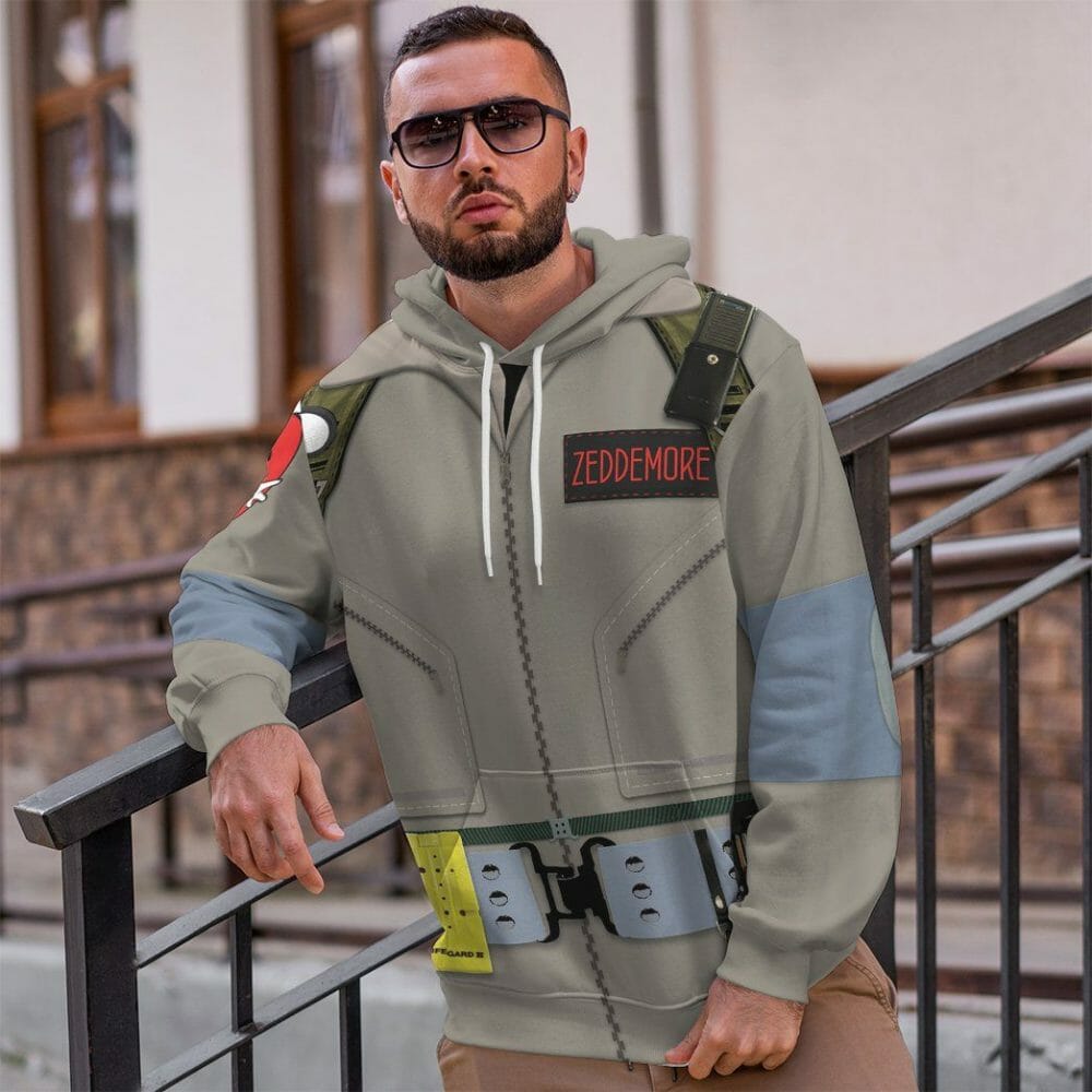 Ghostbusters 1984 Zeddemore Cosplay Saincheaptha Tshirt Éadaí Cochaillín