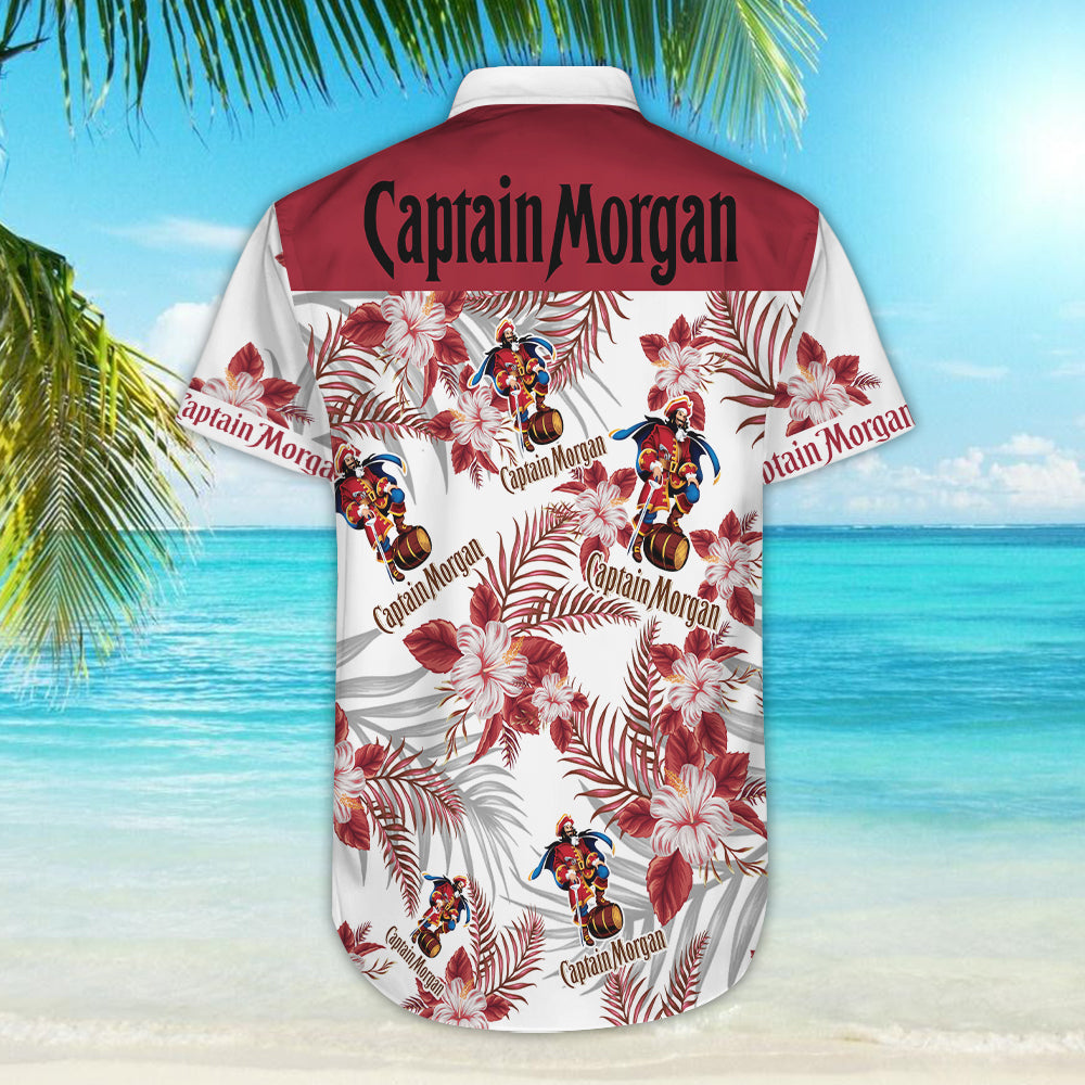 Captain Morgan Hawaiian Shirt_ Hawaiian Shirt-Hawaiian Shirt Gift, Christmas Gift