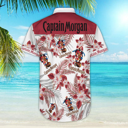 Captain Morgan Hawaiian Shirt_ Hawaiian Shirt-Hawaiian Shirt Gift, Christmas Gift