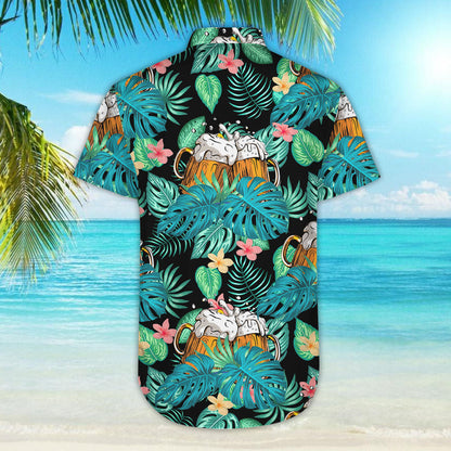 Buy Beer Tropical Hawaiian Shirt -Hawaiian Shirt Gift, Christmas Gift