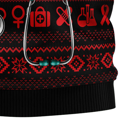 For Nurse Ugly Christmas Sweater,Christmas Ugly Sweater,Christmas Gift,Gift Christmas 2024