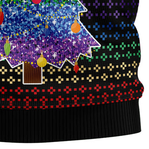 LGBT Rainbow Ugly Christmas Sweater,Christmas Ugly Sweater,Christmas Gift,Gift Christmas 2024