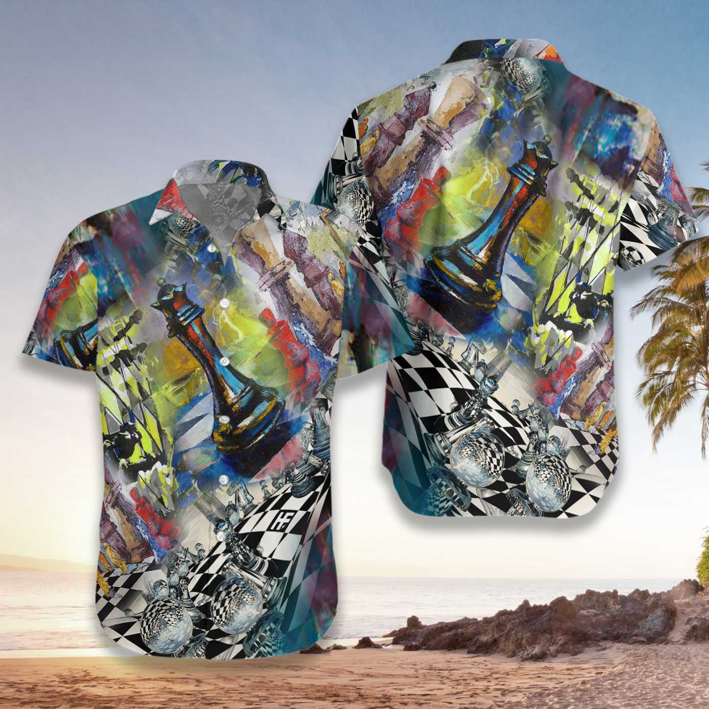 Is Féidir le Ficheall A Bheith Álainn Dearadh Uiscedhathanna Léine Haváís, Bronntanas Léine Haváíais, Bronntanas Nollag