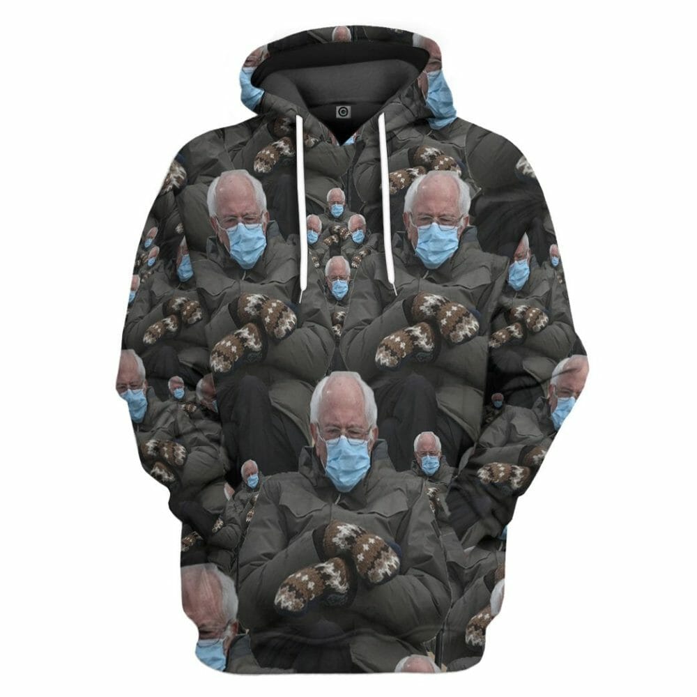 3D Cathaoirleach Bernie Sanders Custom Tshirt Hoodie Apparel