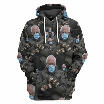 3D Cathaoirleach Bernie Sanders Custom Tshirt Hoodie Apparel