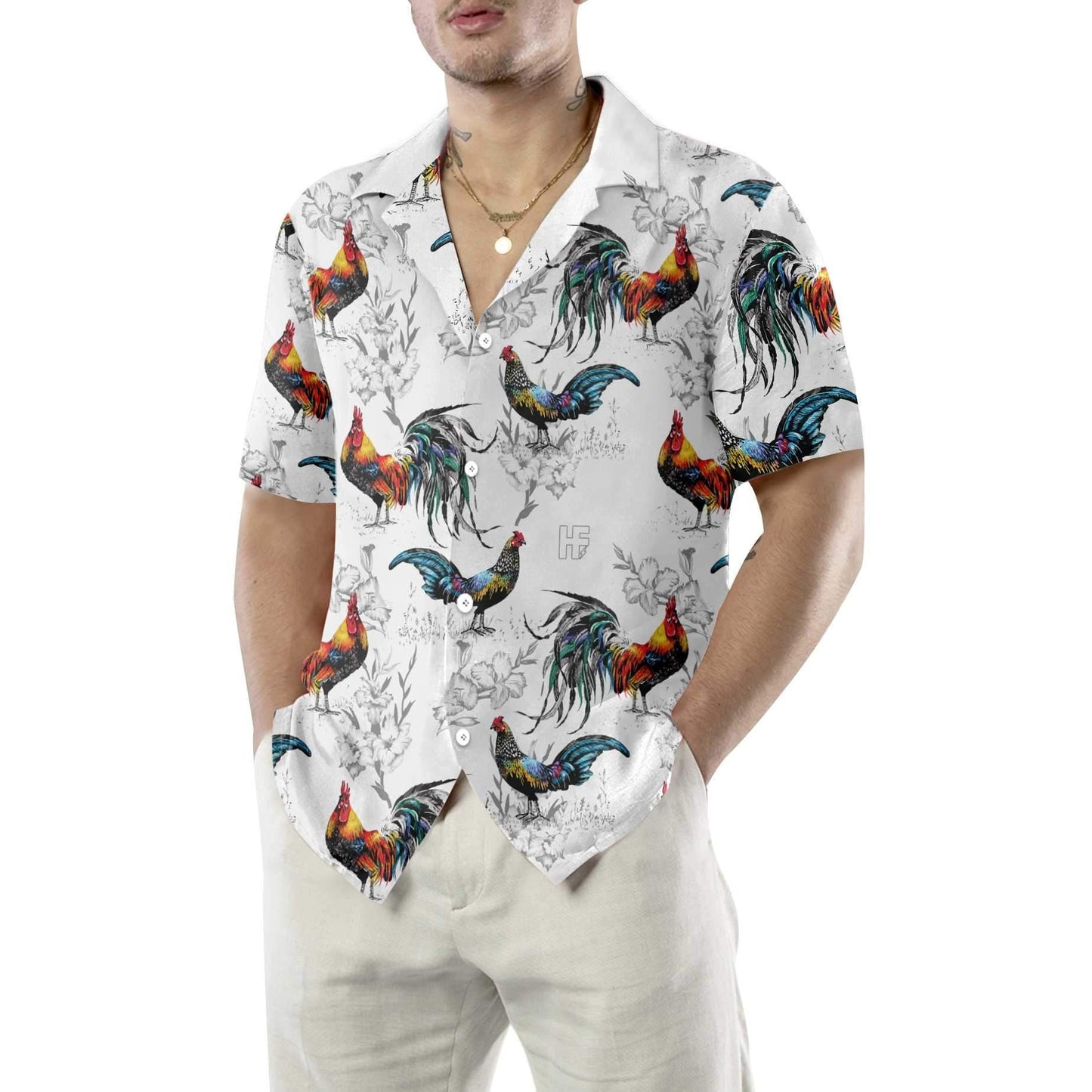 Ar Dearthóir Feirme Wonderful Rooters Léine Haváís, Bronntanas Léine Haváís, Bronntanas Nollag