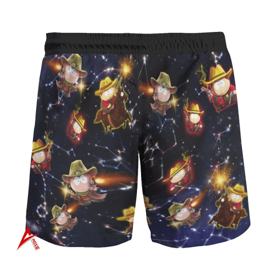 Eric Cartman Cowboy hawaiian shirt_Hawaiian Shirt Gift, Christmas Gift