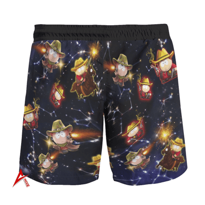 Eric Cartman Cowboy hawaiian shirt_Hawaiian Shirt Gift, Christmas Gift