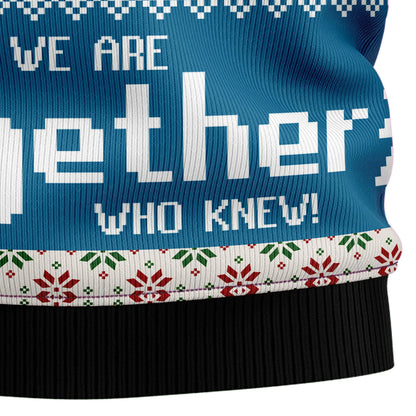 Flamingo le Chéile Geansaí Nollag Gránna,Geansaí Gránna Nollag,Bronntanas Nollag,Bronntanas Nollag 2024