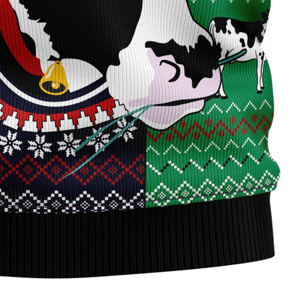 Funny Cow Ugly Christmas Sweater,Christmas Ugly Sweater,Christmas Gift,Gift Christmas 2024