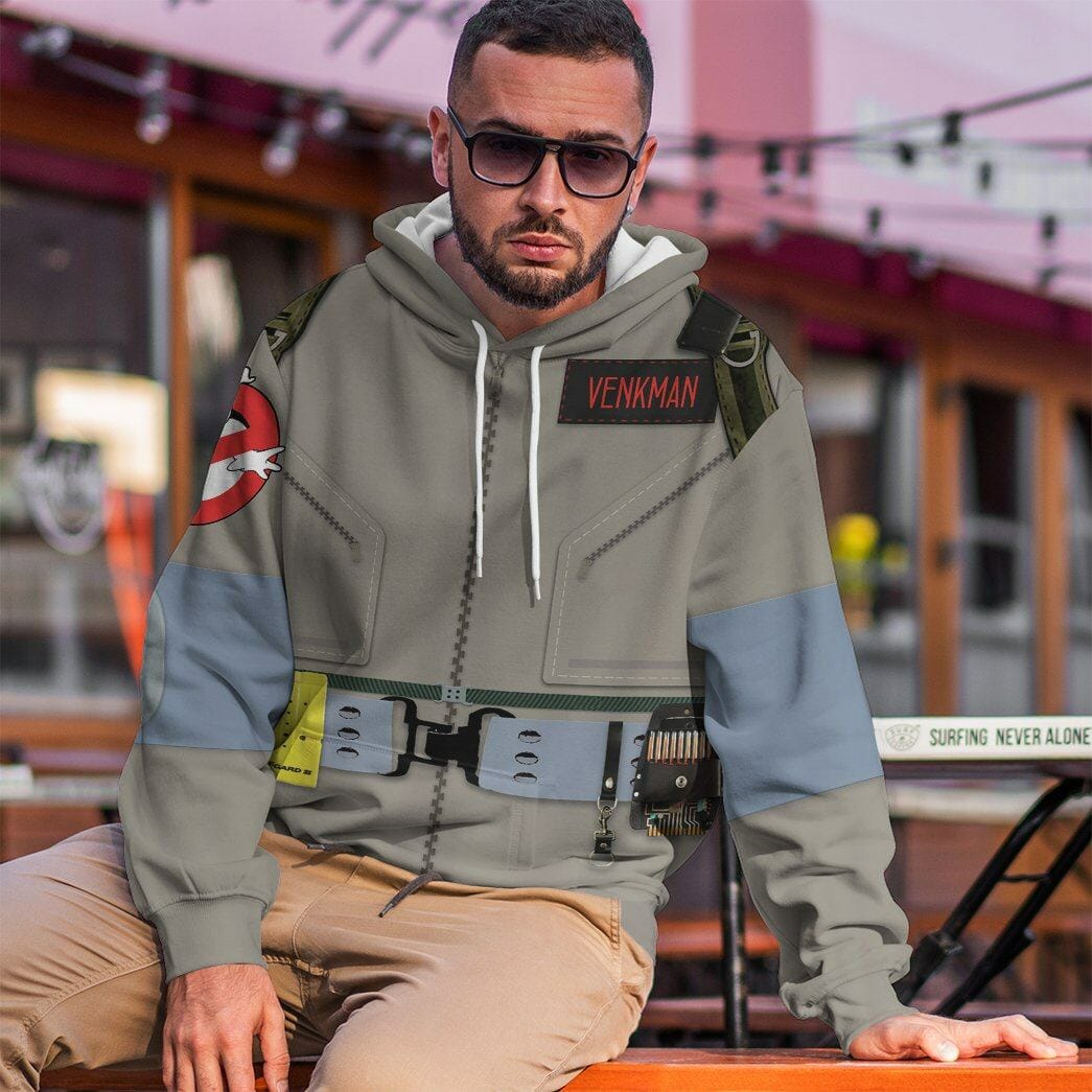 Ghostbusters 1984 Venkman Cosplay Custom Tshirt Hoodie Apparel