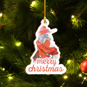 Xmas Unicorn Ornaments Set, Merry Christmas Ornaments Set, Funny Christmas Ornaments Family Gift Idea For Unicorn Lover
